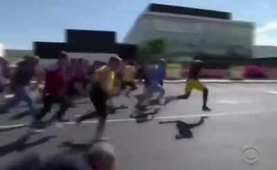 to run in a race