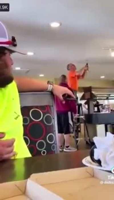 I guess he forgot rule number 1