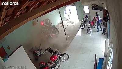 I don't think he wanted to park there