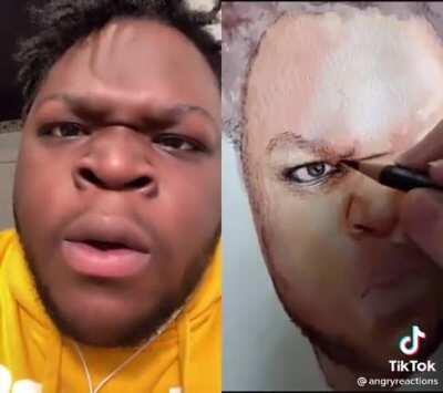 The fact that some people will do this thing for free, the positivity, and his reactions made me happy