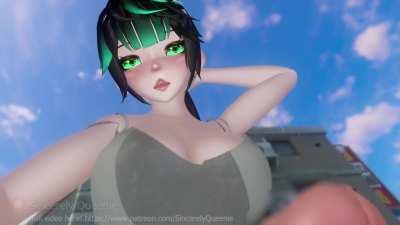 Your Coworker fuck's your throat while at work in public!