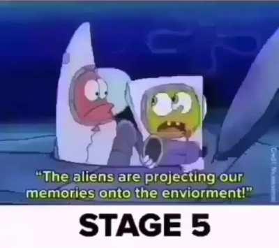 The 7 stages of being high …