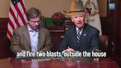 Grandpa Biden on how to defend your swamp