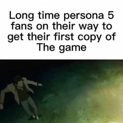 My final persona fans have never played persona joke