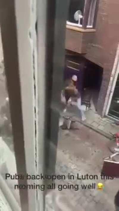 Nice to see that things in England are slowly coming back to normal.