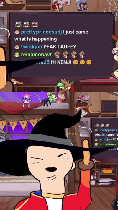 not even 6 minutes into the stream and the switch up 😭