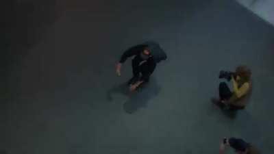 Levi Van Rijn in-line skating