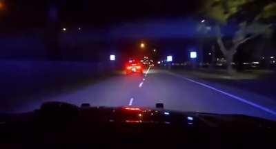 Police PIT vehicle after high speed pursuit