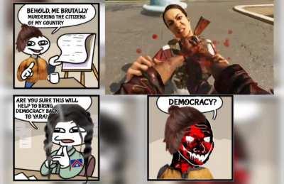 Are we going to keep pretending that Dani isn't a bloodthirsty sociopath?