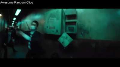 The Villainess (2017) hallway first person scene