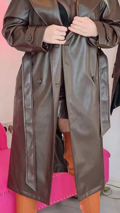 Brown leather, brown boots... how do I look?