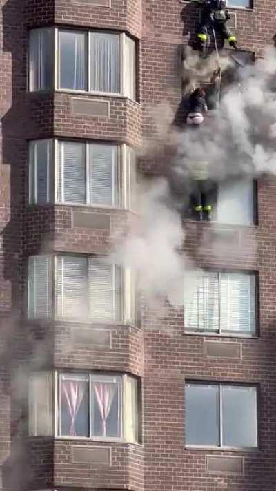High Rise fire on 52nd Street Brooklyn