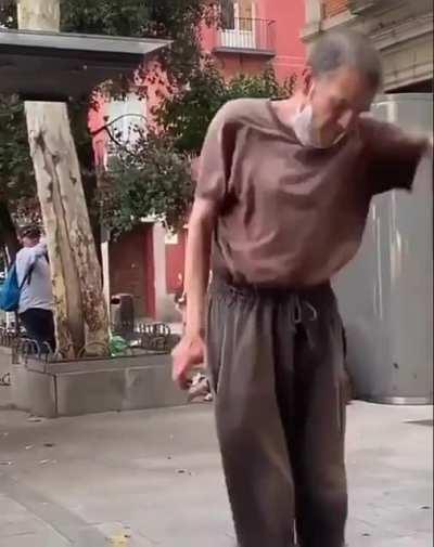 People in back took too much but gramps took the right amount