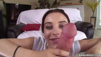 She Pulls Her Hair Back