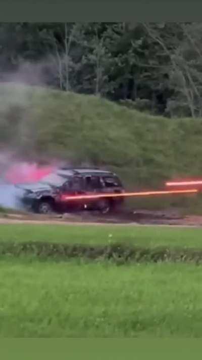 POV you pissed off an Alien with a laser gun. 👽