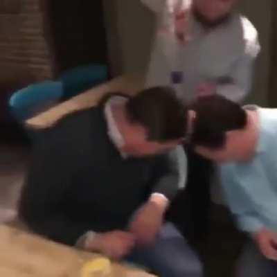 a little too much to drink?