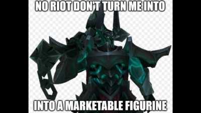 no riot, do not turn me into a marketable figurine!