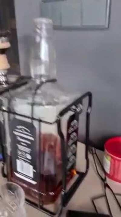 WCGW pouring a nice cold drink