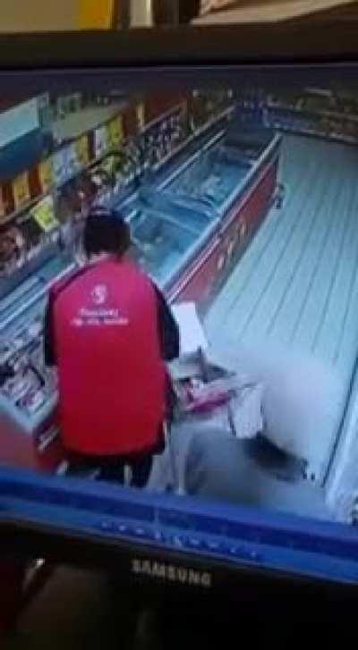 This grandpa with predatory behaviour