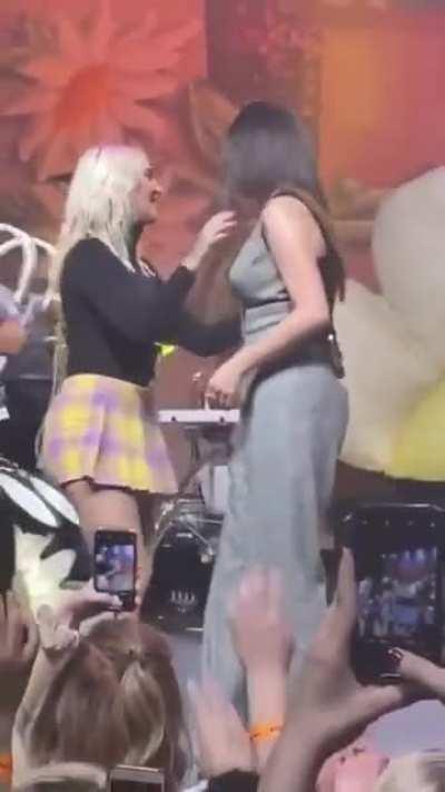 Julia Michaels and Selena Gomez