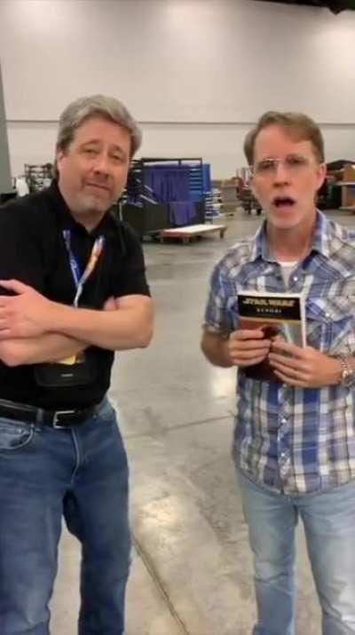 I know TCW can be wildly contentious in this sub; but John Jackson Miller and James Arnold Taylor (voice of Obi-Wan Kenobi in animated shows) announcing JJM's upcoming Living Force novel together was an absolute delight