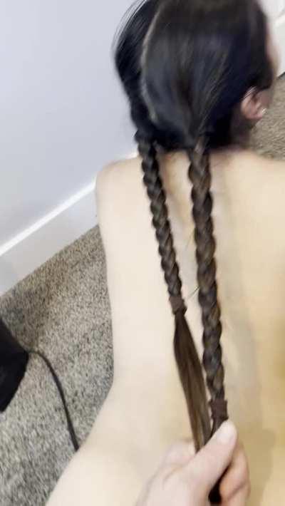 Pull my pigtails and fuck me daddy!