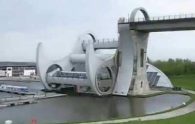 Falkirk wheel, Scotland