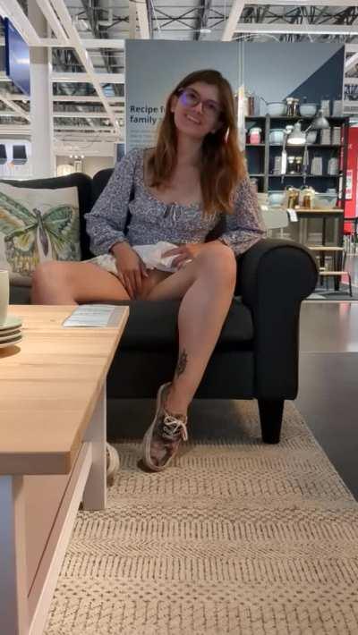 Oops I got horny while shopping [GIF]