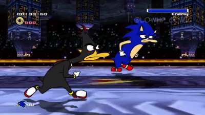 Sonic Adventure 2 Battle, but Perry and Doofenshmirtz are the main characters.