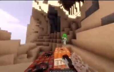 Como entrar en un bucle nivel minecraft