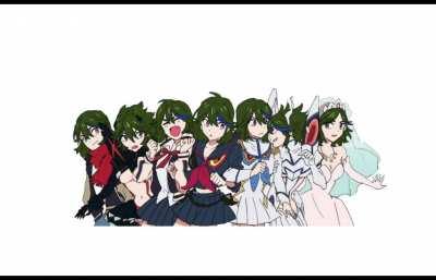 Ryuko and her many faces [Kill La Kill]