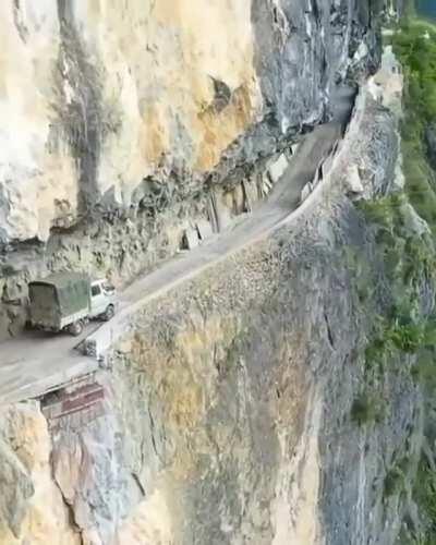 Imagine driving it at night. I don't see any street lights...