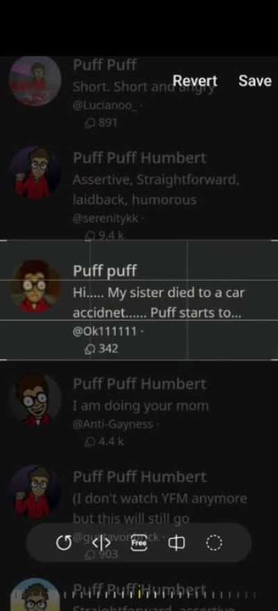 I was going through character ai and found this