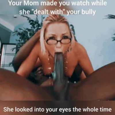 Mom finally dealt with my bullying problem.