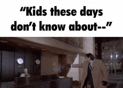 They act like every widely documented thing from their youth is locked away from the public after 2005