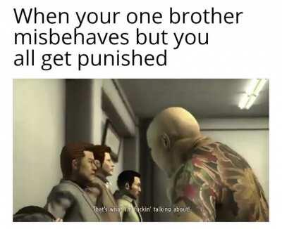 Can't relate - I'm an only child