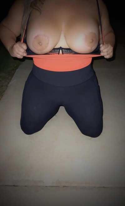 Would you public titty fuck me?