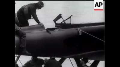 Macchi M.C.72 that first flew in 1931 and to this day is still the fastest piston-engined seaplane on record