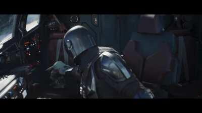 Mando has achieved full parent status LOL