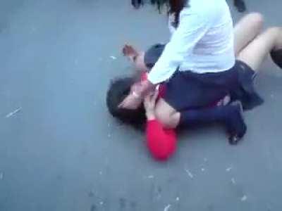 high school girl fight in Cuba - domination