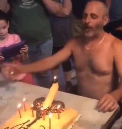 Creative birthday cake