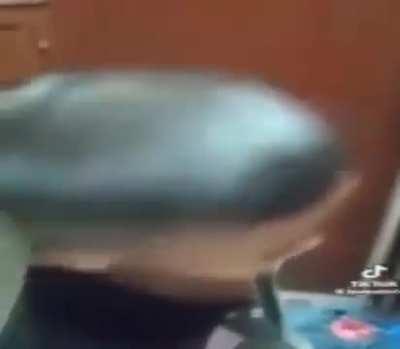 Blud singing skibidi toilet. at toilet