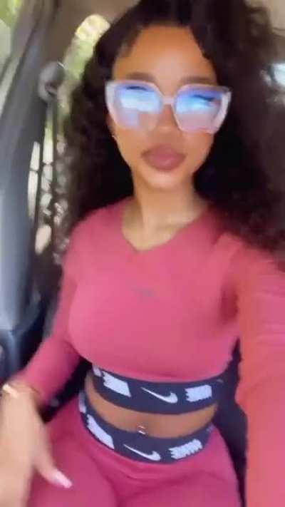 Curly haired four-eyed hottie.