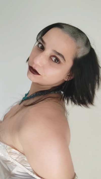 The full video of when I shaved my head is available and it's beautiful