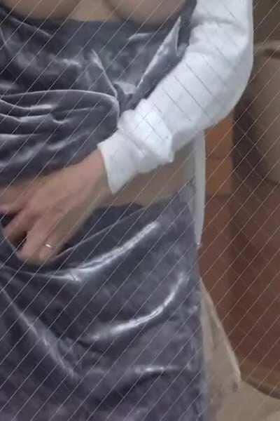 When the husband is in the other room