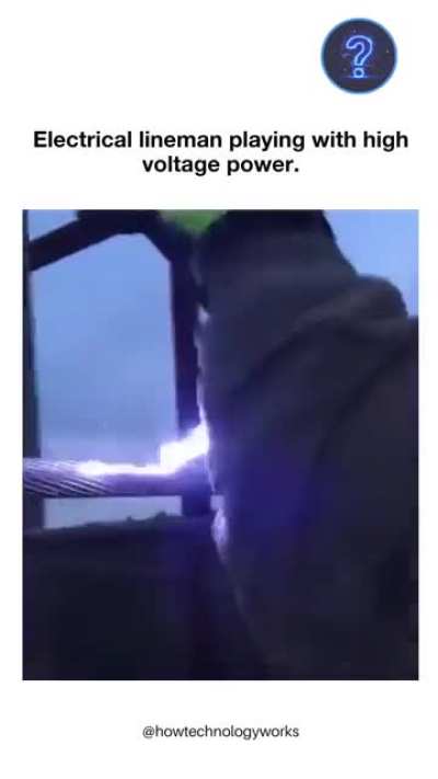 Bro thinks he's Electro