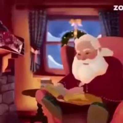Santa dosnt like you being In his house