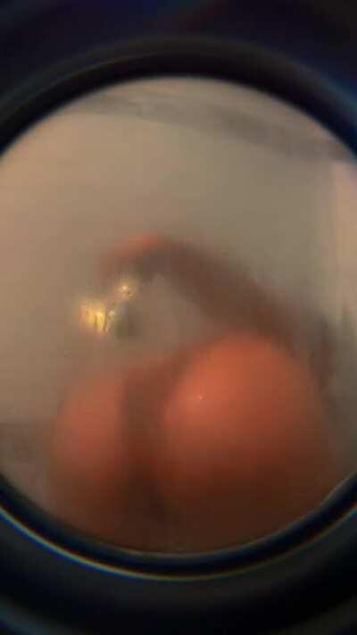 Are you watching me shower? 👀 🙈 might as well come watch me cum now 💦 subscribe 😉