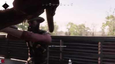 Sometimes you gotta give em the cold steel