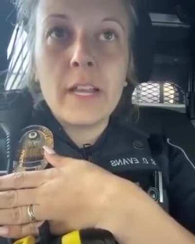 Karen Contacts Police Officer Because Kids Were Too Noisy